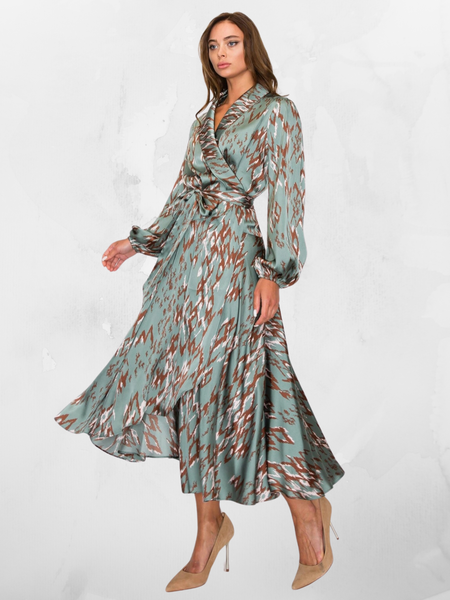 Maxi Wrap Dress