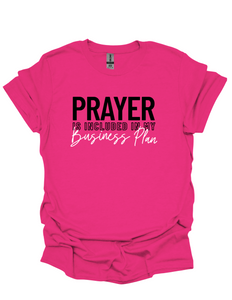 Prayer Included In Business Plan-Pink