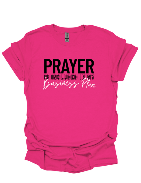 Prayer Included In Business Plan-Pink