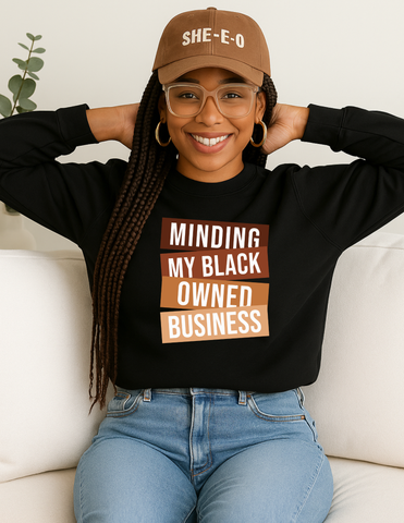 Minding My Black Owned Business-Bwn