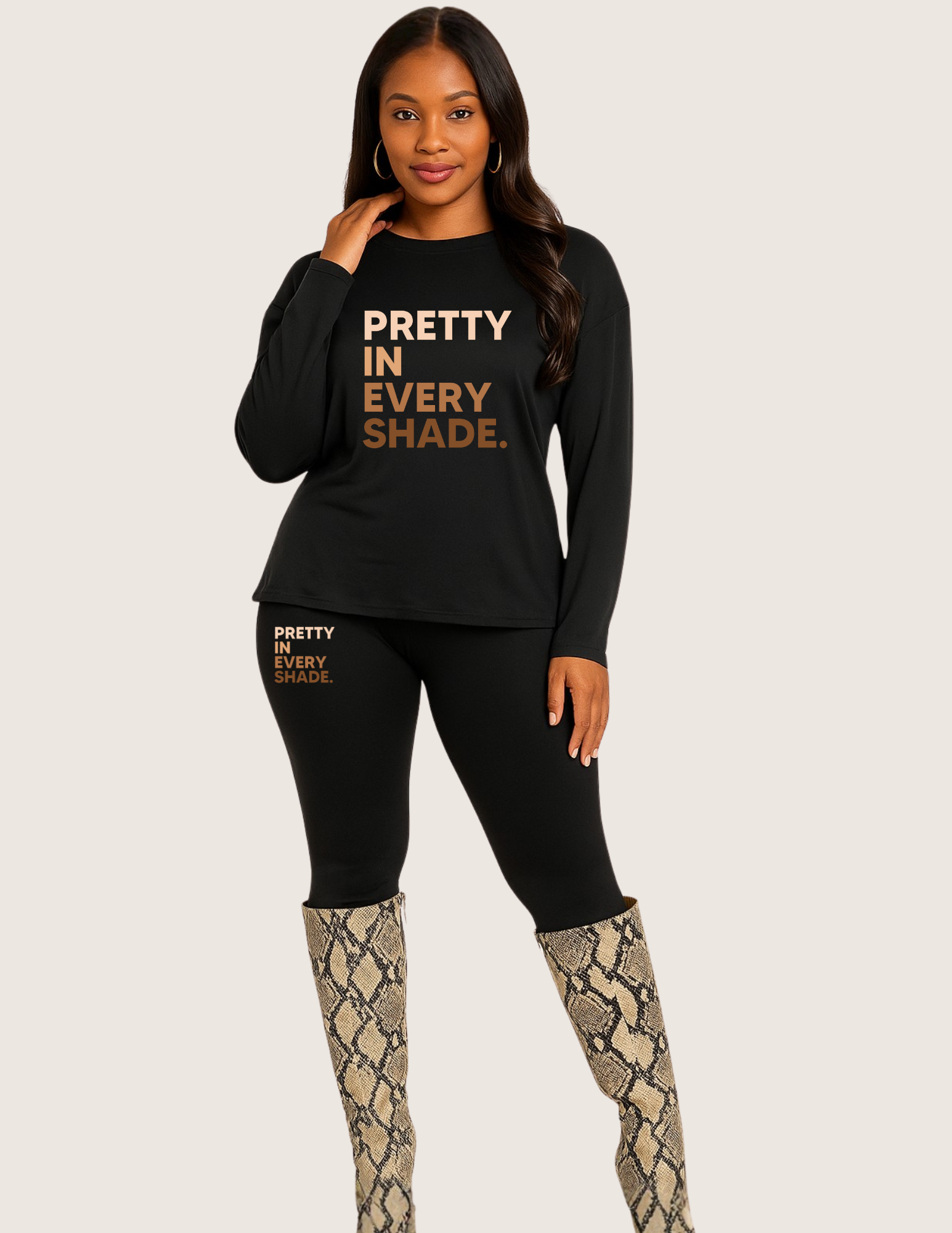 Pretty In Every Shade Legging Set